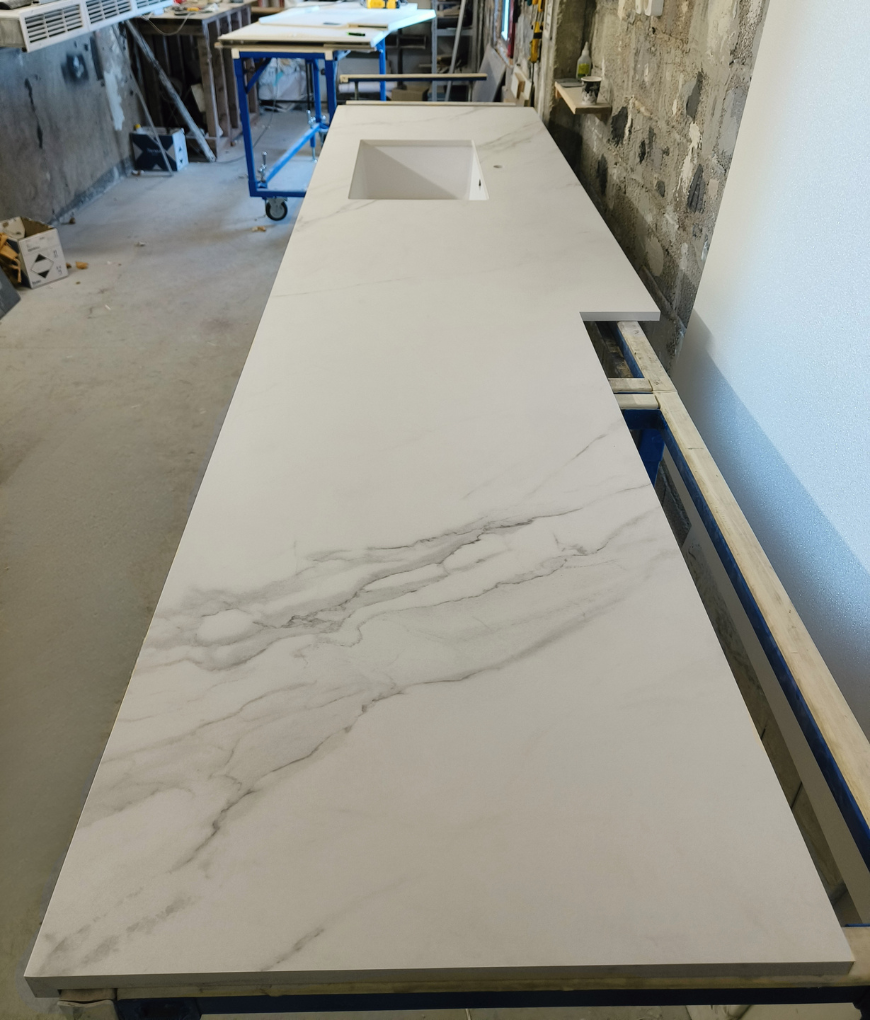 Керамика ABKSTONE Calacatta Grey Soft 20mm